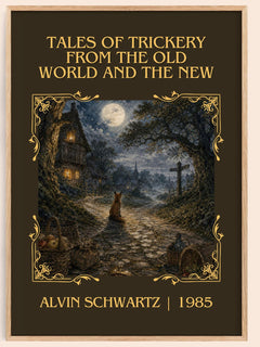 Tales Of Trickery From The Old World And The New Classic Book Art – book poster