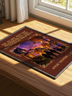 Nic Blake And The Remarkables: The Manifestor Prophecy Classic Book – print on a sunlit desk