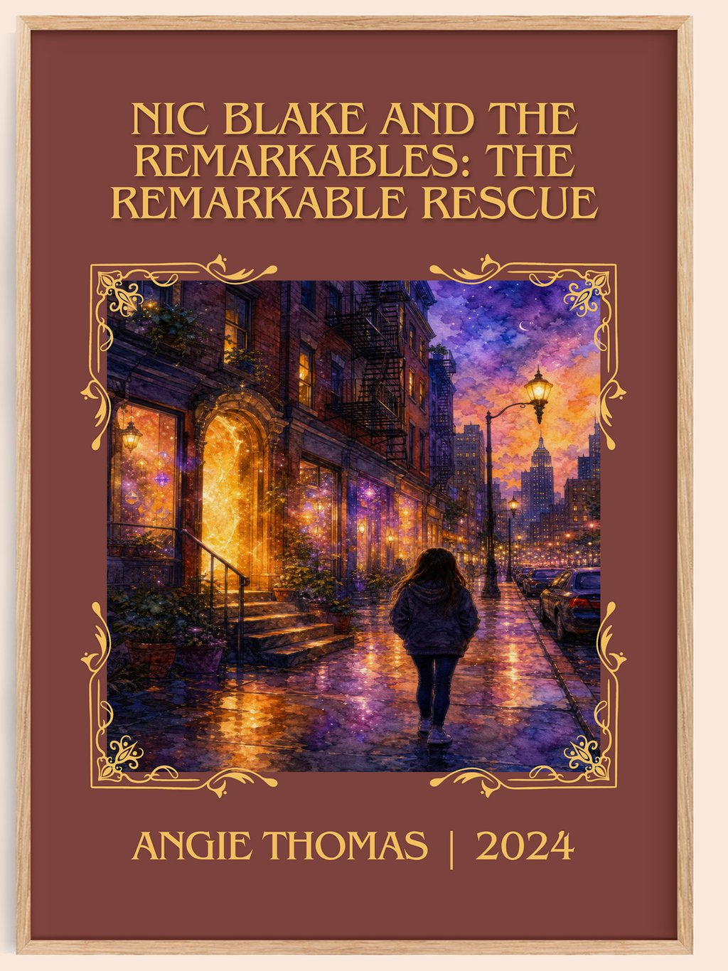 Nic Blake And The Remarkables: The Remarkable Rescue Classic Book Art – book poster