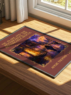 Nic Blake And The Remarkables: The Remarkable Rescue Classic Book Art – print on a sunlit desk