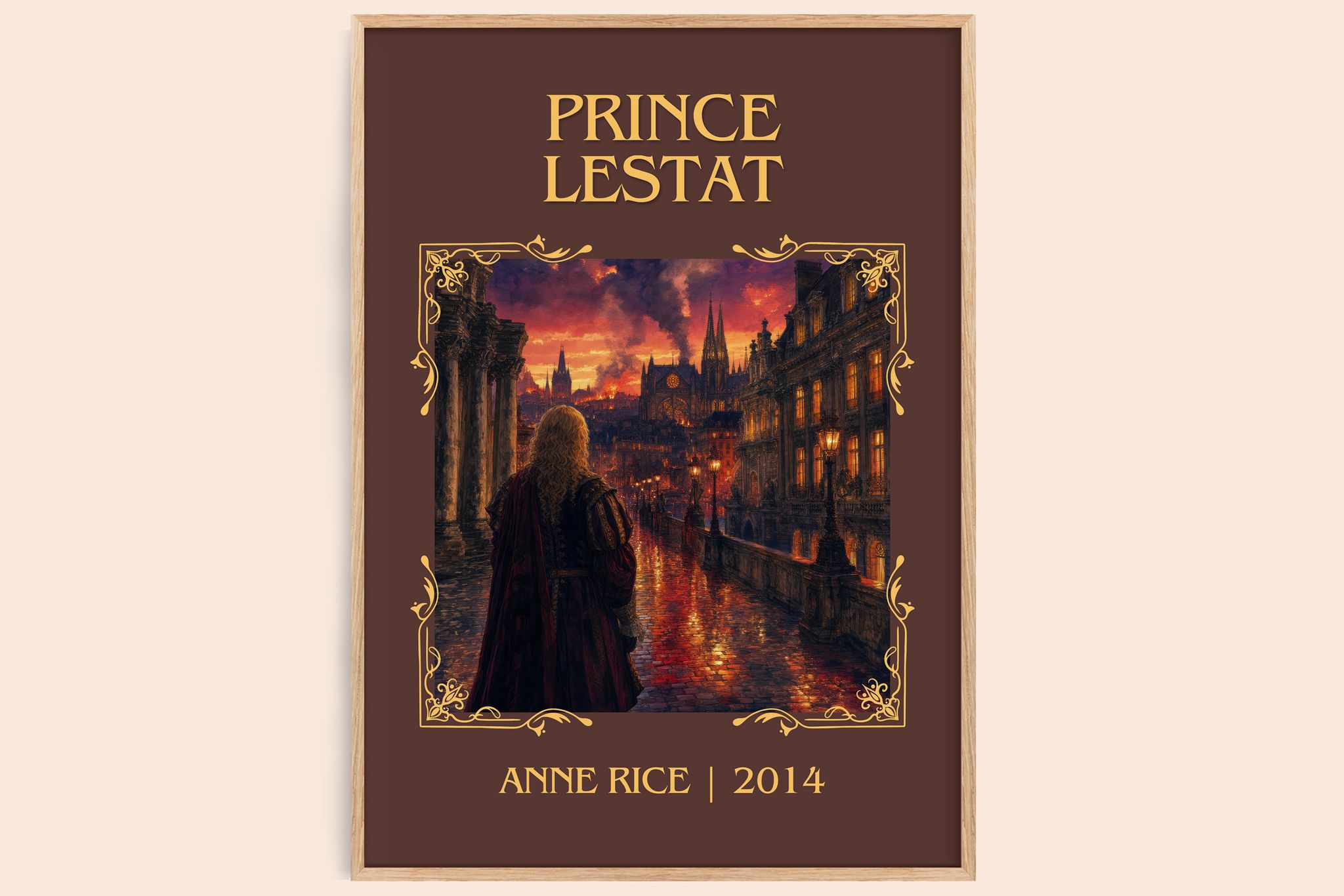 Prince Lestat Classic Book Art Print by Anne Rice