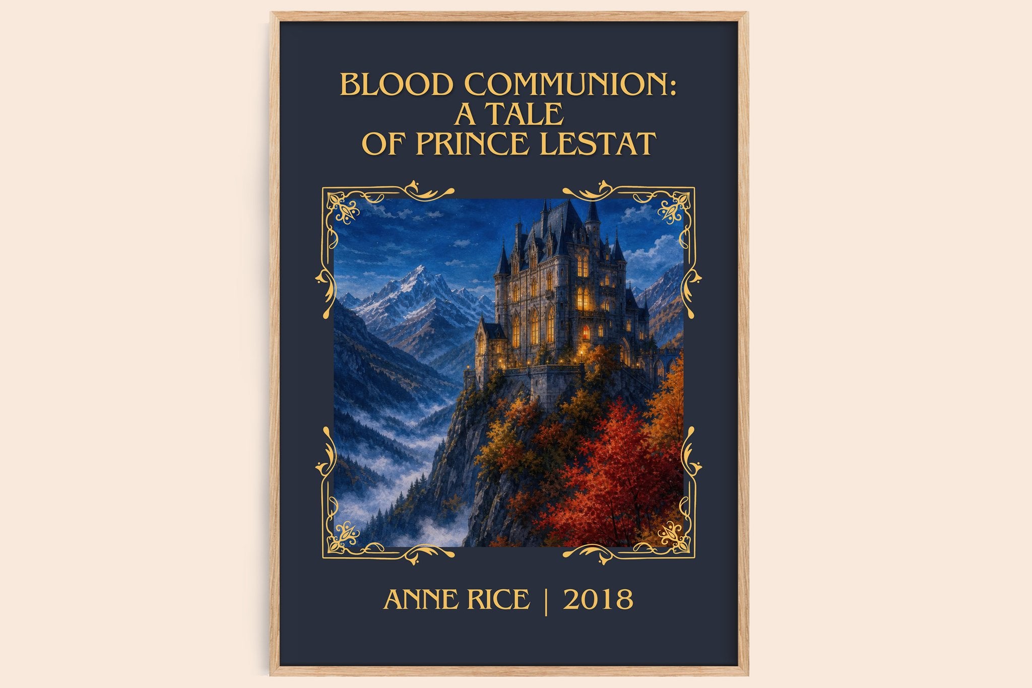 Blood Communion: A Tale Of Prince Lestat Classic Book Art Print by Anne Rice