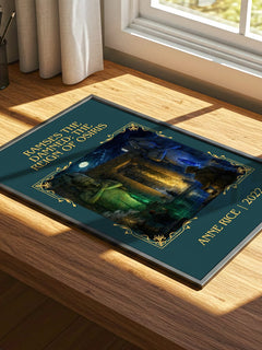 Ramses The Damned: The Reign Of Osiris Classic Book Art Print – print on a sunlit desk