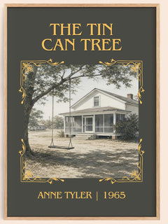The Tin Can Tree Classic Book Art Print by Anne Tyler – book poster