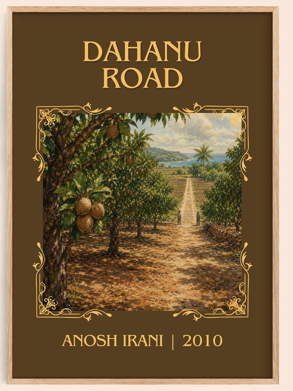 Dahanu Road Classic Book Art Print by Anosh Irani – book poster