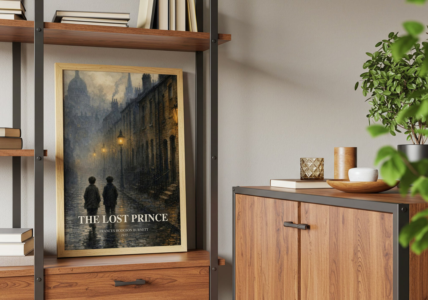 The Lost Prince book watercolour illustration paper finish options – matte satin gloss