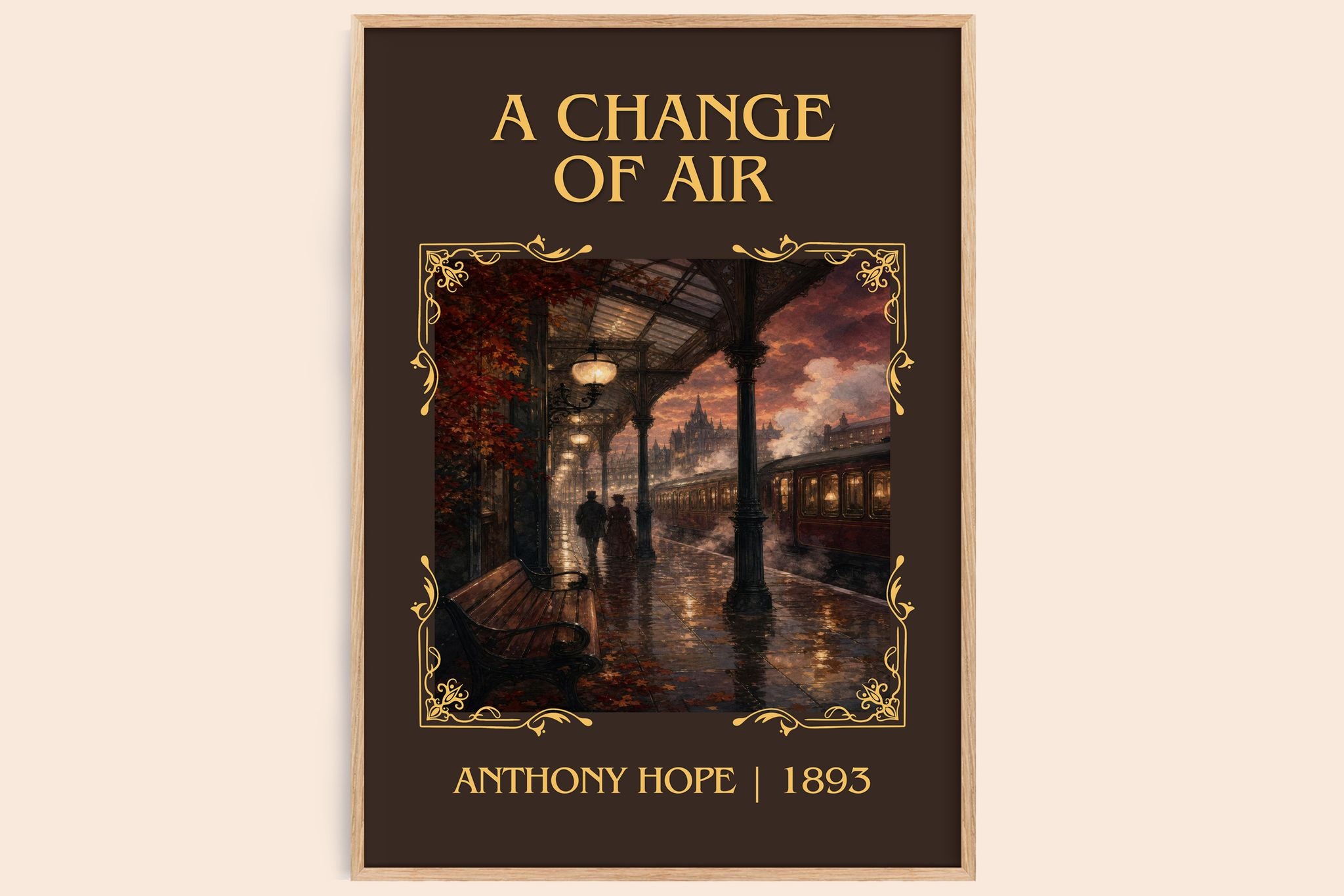 A Change Of Air Classic Book Art Print by Anthony Hope