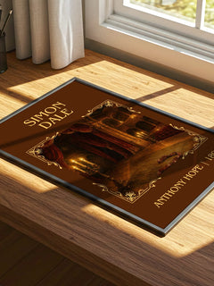 Simon Dale Classic Book Art Print by Anthony Hope – print on a sunlit desk