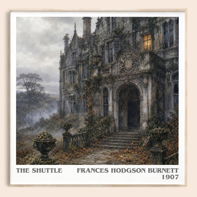 The Shuttle Literary Art Print by Frances Hodgson Burnett