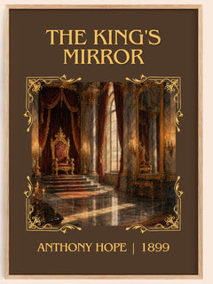 The King'S Mirror Classic Book Art Print by Anthony Hope – book poster