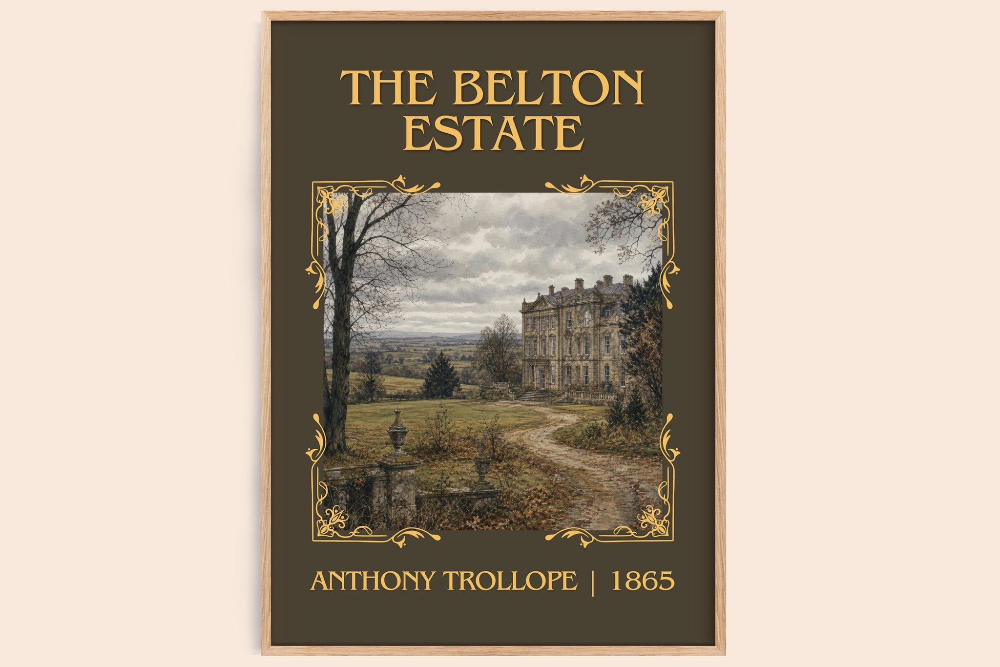 The Belton Estate Classic Book Art Print by Anthony Trollope