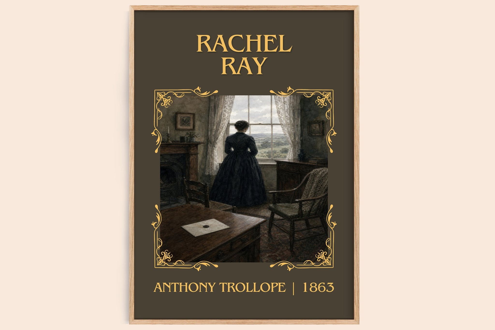 Rachel Ray Classic Book Art Print by Anthony Trollope