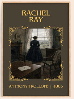 Rachel Ray Classic Book Art Print by Anthony Trollope – book poster