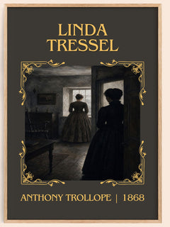 Linda Tressel Classic Book Art Print by Anthony Trollope – book poster