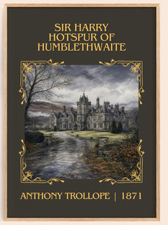 Sir Harry Hotspur Of Humblethwaite Classic Book Art Print – book poster