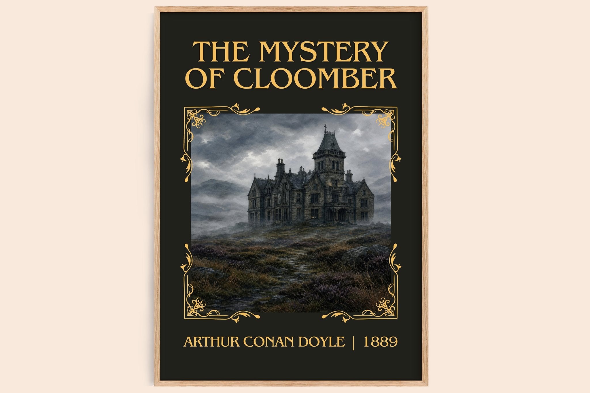 The Mystery Of Cloomber Classic Book Art Print by Arthur Conan Doyle
