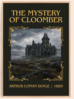 The Mystery Of Cloomber Classic Book Art Print by Arthur Conan Doyle – book poster