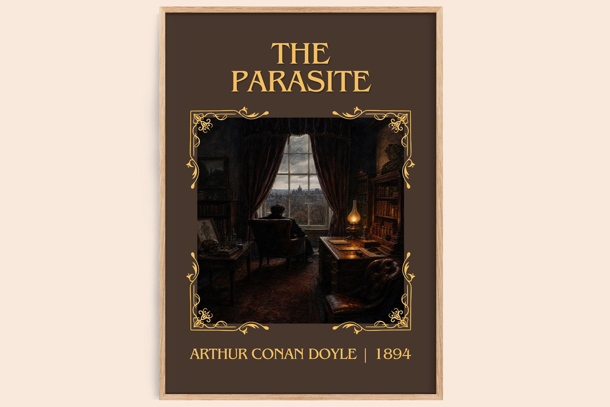 The Parasite Classic Book Art Print by Arthur Conan Doyle