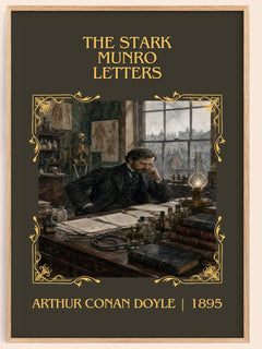 The Stark Munro Letters Classic Book Art Print by Arthur Conan Doyle – book poster