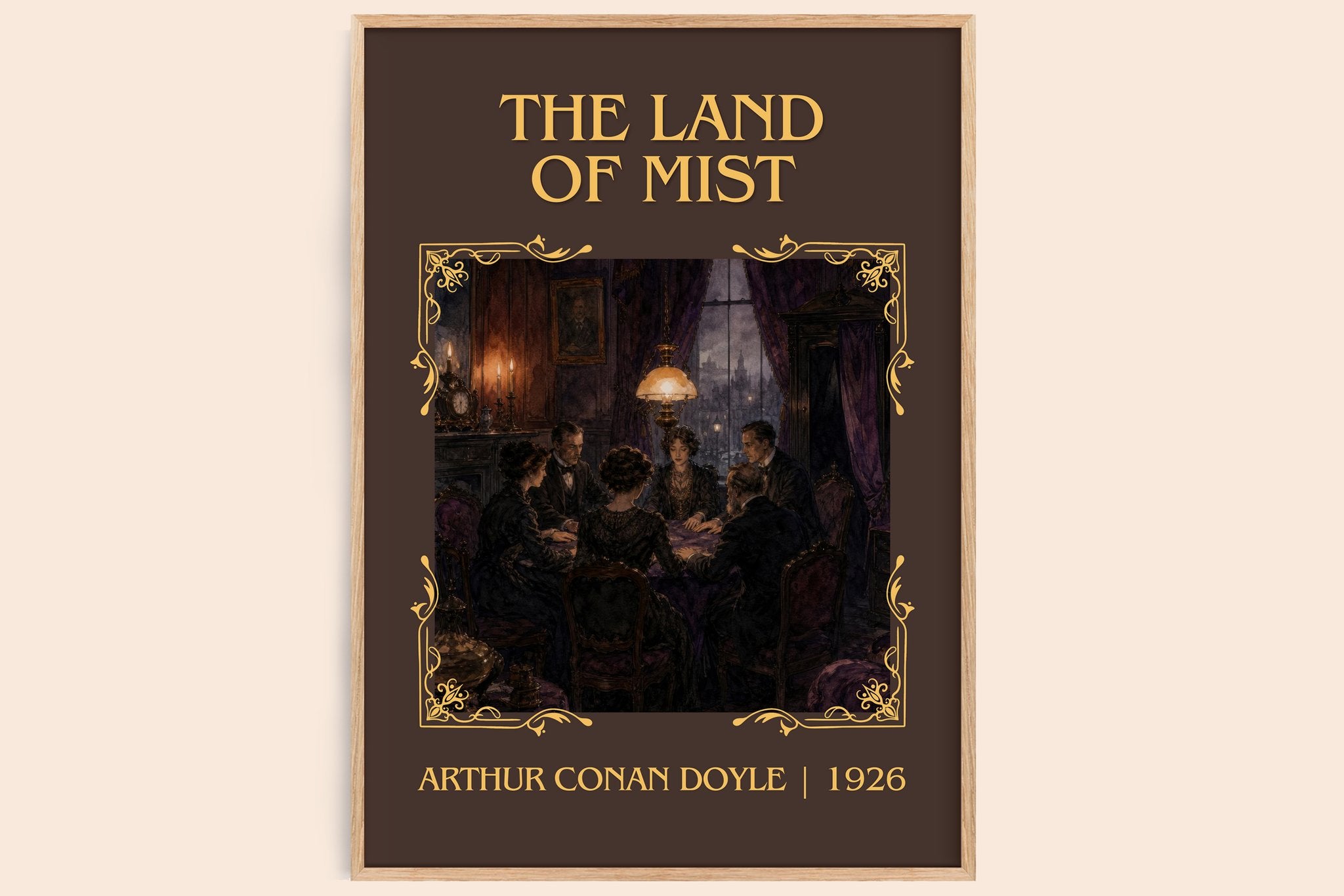 The Land Of Mist Classic Book Art Print by Arthur Conan Doyle