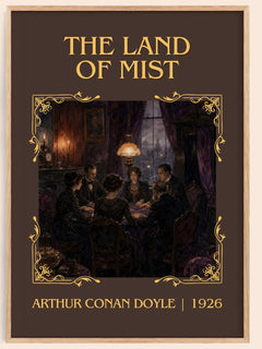 The Land Of Mist Classic Book Art Print by Arthur Conan Doyle – book poster