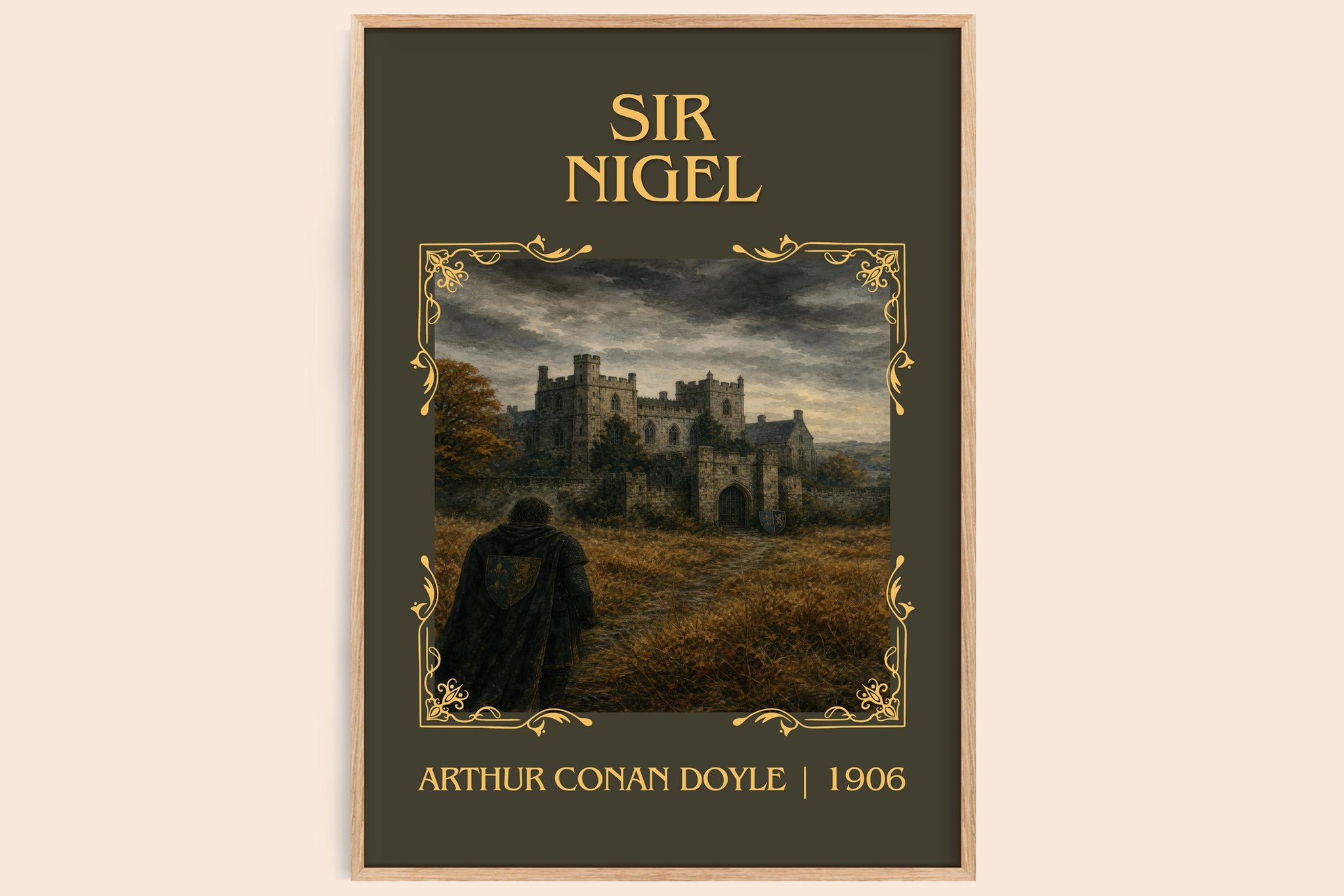 Sir Nigel Classic Book Art Print by Arthur Conan Doyle