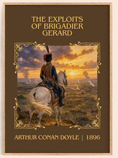 Exploits Of Brigadier Gerard Classic Book Art Print by A. Doyle – book poster