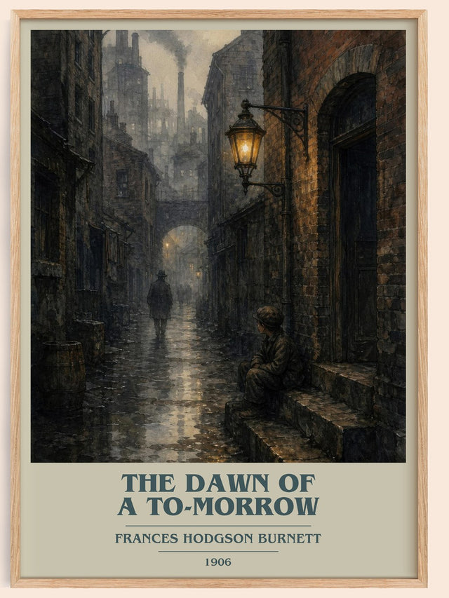 The Dawn Of A To-Morrow Book Cover Poster by Frances Hodgson Burnett