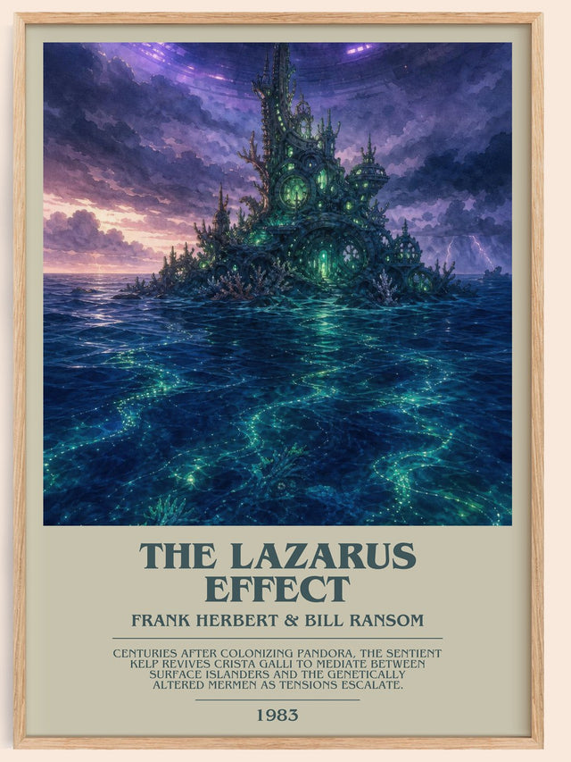 The Lazarus Effect Bookish Wall Art by Frank Herbert & Bill Ransom