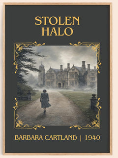 Stolen Halo Classic Book Art Print by Barbara Cartland – book poster