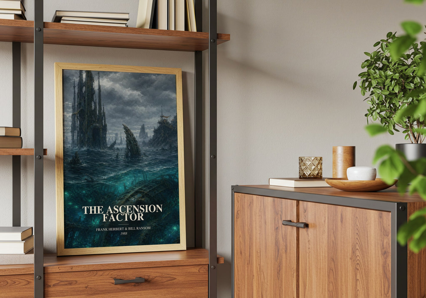 The Ascension Factor book watercolour illustration paper finish options – matte satin gloss