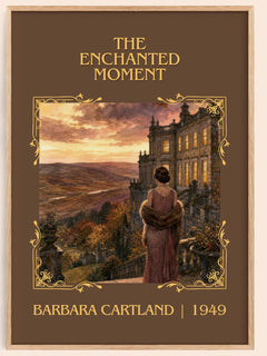 The Enchanted Moment Classic Book Art Print by Barbara Cartland – book poster