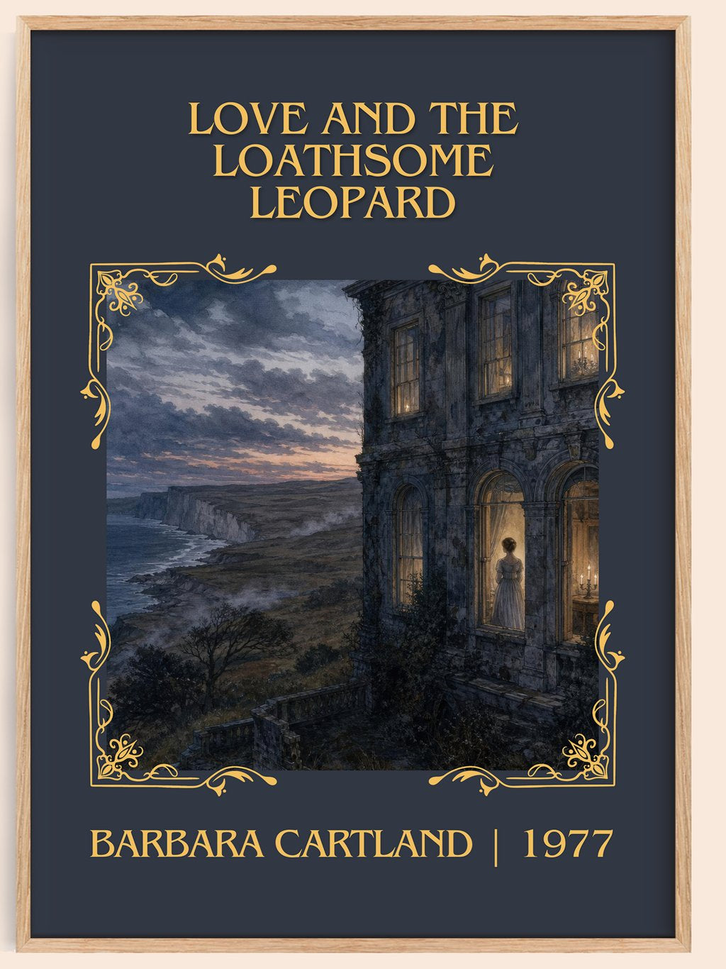 Love And The Loathsome Leopard Classic Book Art Print by B. Cartland – book poster