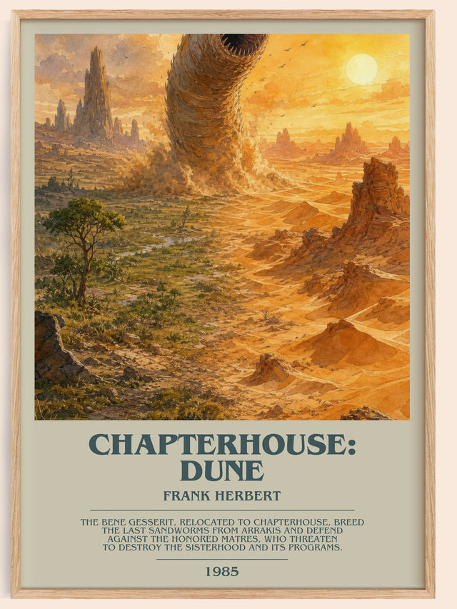 Chapterhouse: Dune Bookish Wall Art by Frank Herbert