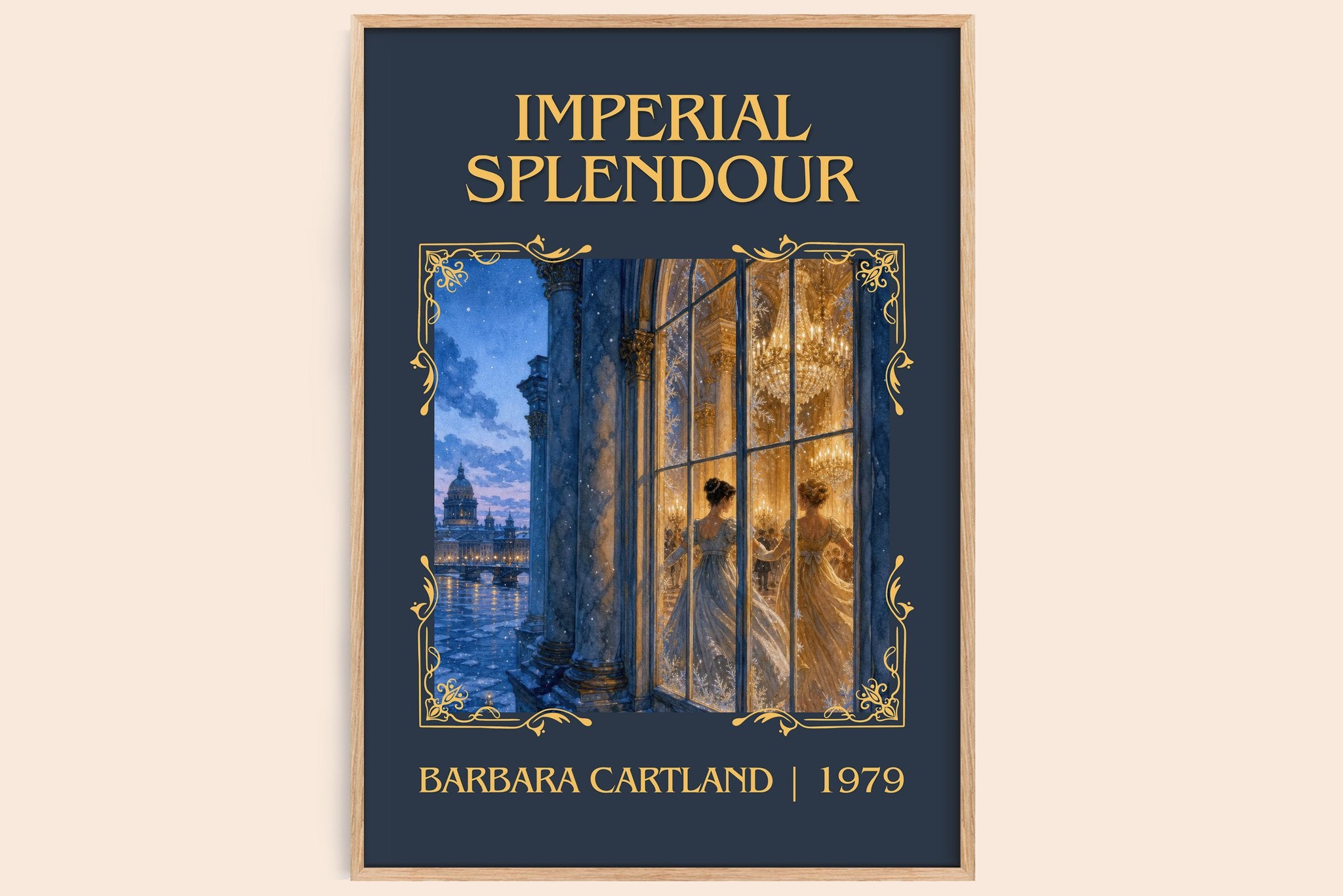 Imperial Splendour Classic Book Art Print by Barbara Cartland