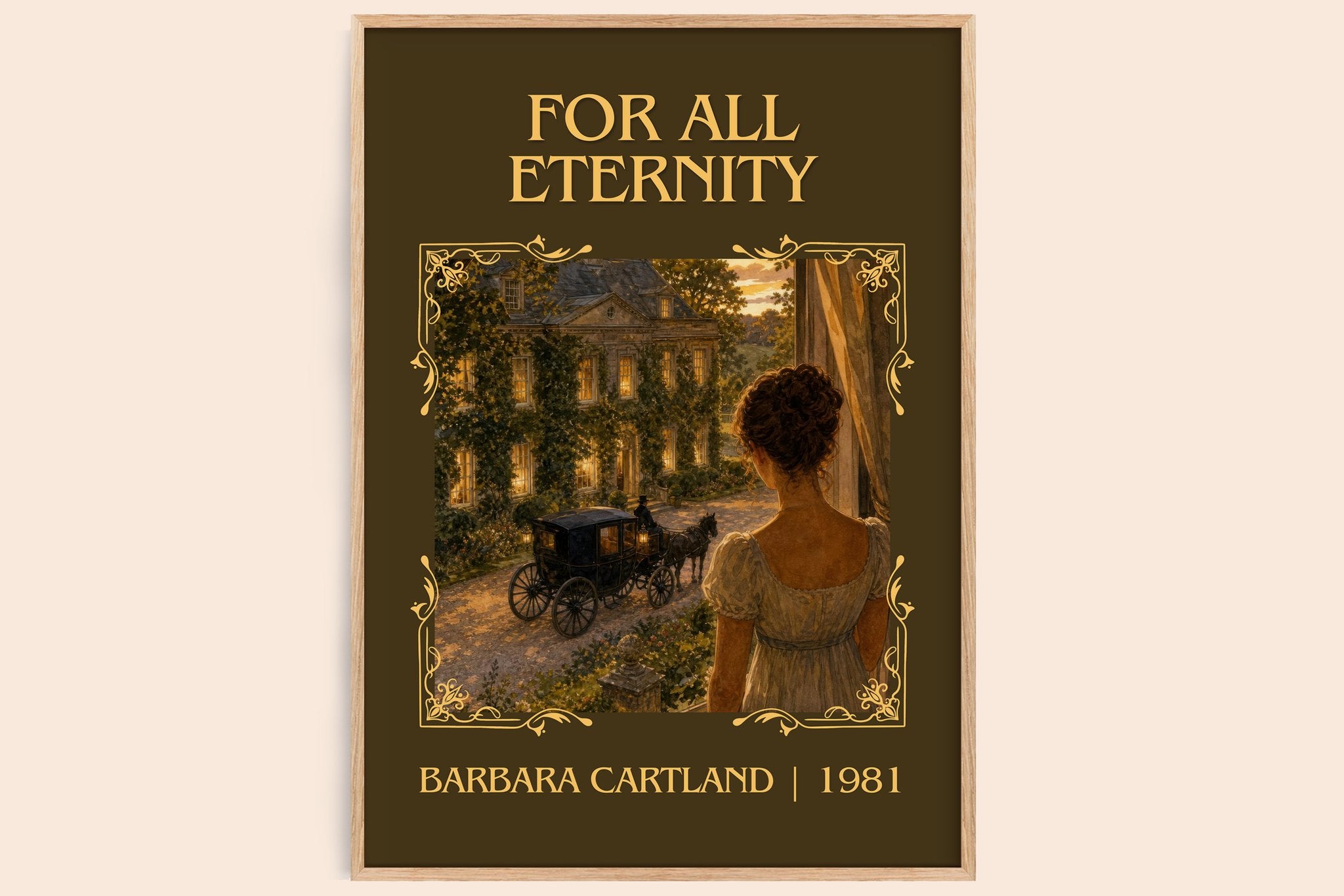 For All Eternity Classic Book Art Print by Barbara Cartland