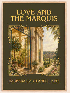 Love And The Marquis Classic Book Art Print by Barbara Cartland – book poster