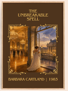The Unbreakable Spell Classic Book Art Print by Barbara Cartland – book poster