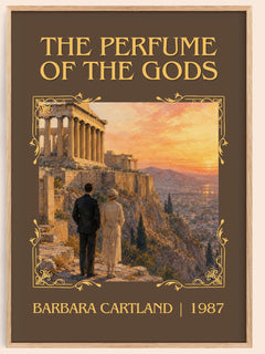 The Perfume Of The Gods Classic Book Art Print by Barbara Cartland – book poster