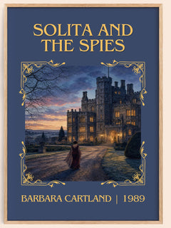 Solita And The Spies Classic Book Art Print by Barbara Cartland – book poster