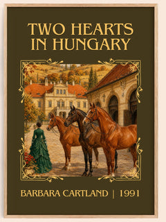 Two Hearts In Hungary Classic Book Art Print by Barbara Cartland – book poster