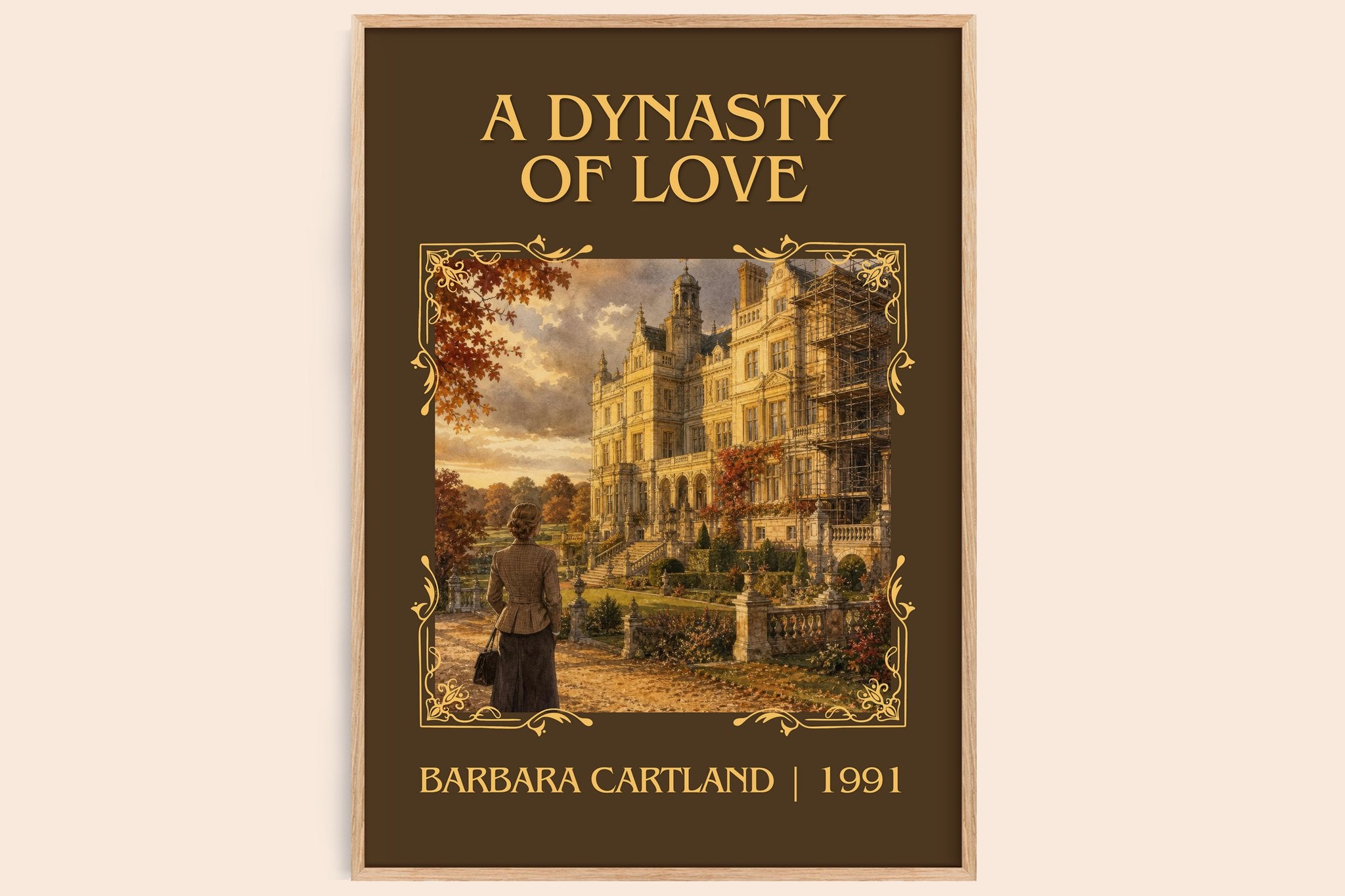 A Dynasty Of Love Classic Book Art Print by Barbara Cartland