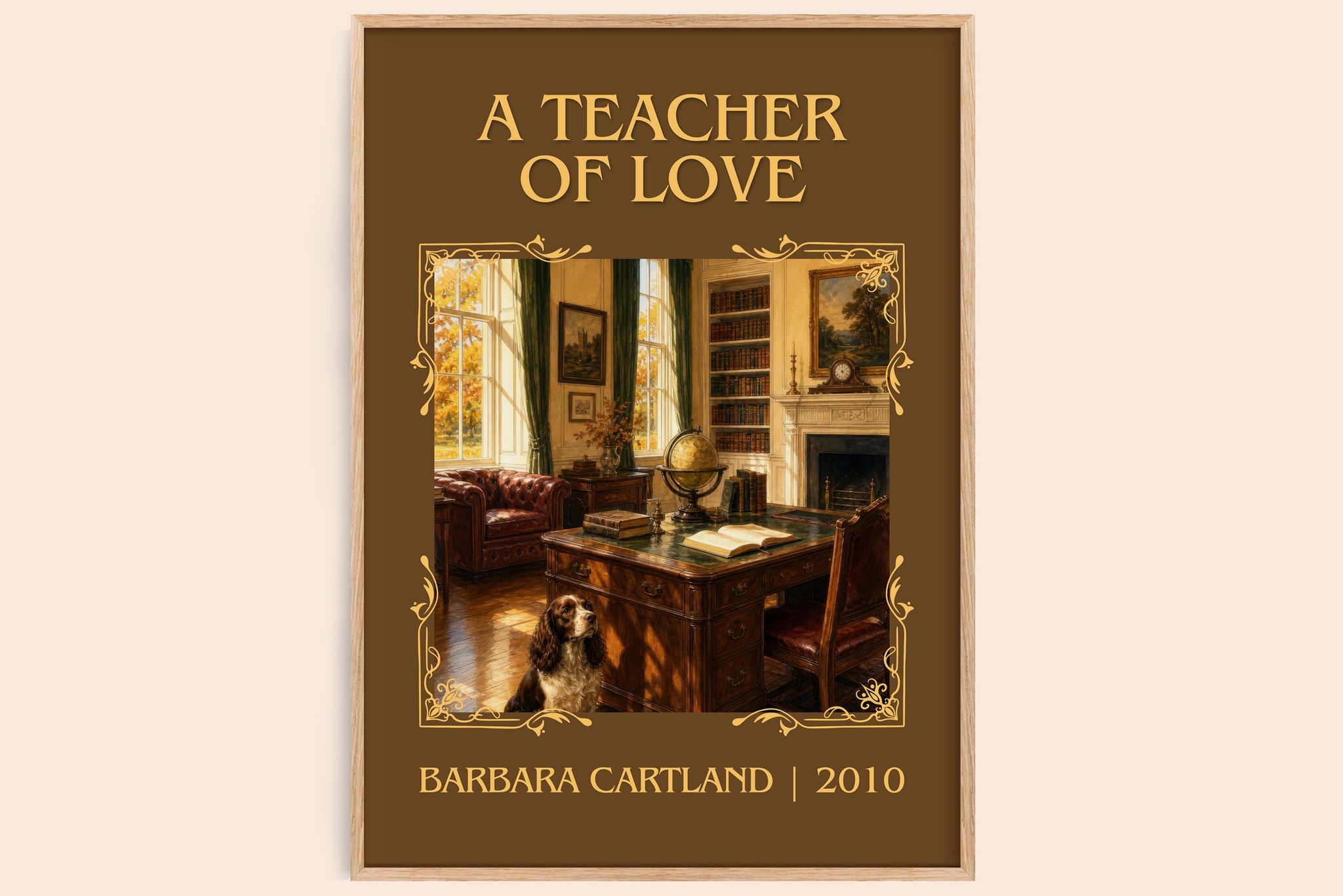 A Teacher Of Love Classic Book Art Print by Barbara Cartland