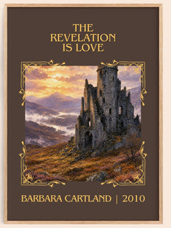The Revelation Is Love Classic Book Art Print by Barbara Cartland – book poster
