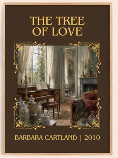 The Tree Of Love Classic Book Art Print by Barbara Cartland – book poster