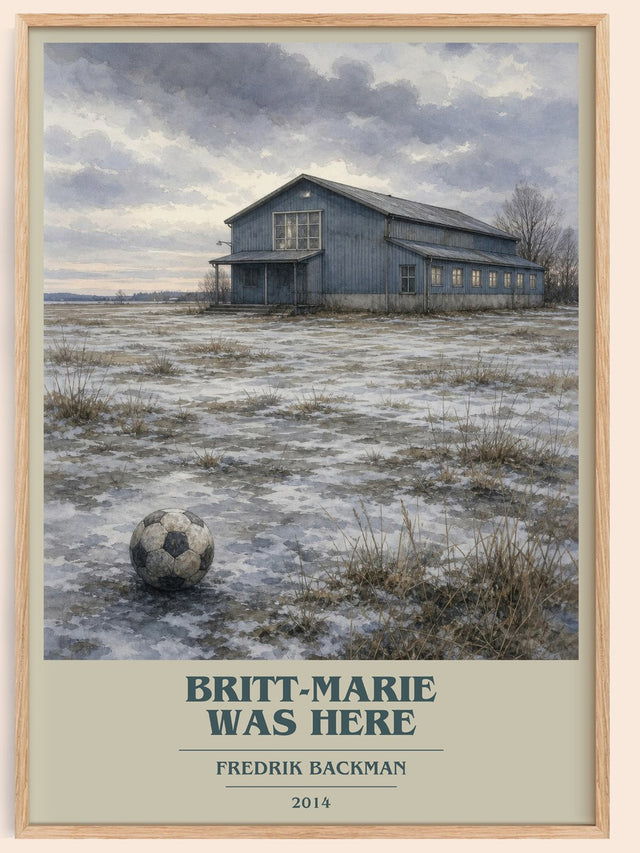 Britt-Marie Was Here Book Cover Poster by Fredrik Backman