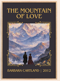 The Mountain Of Love Classic Book Art Print by Barbara Cartland – book poster