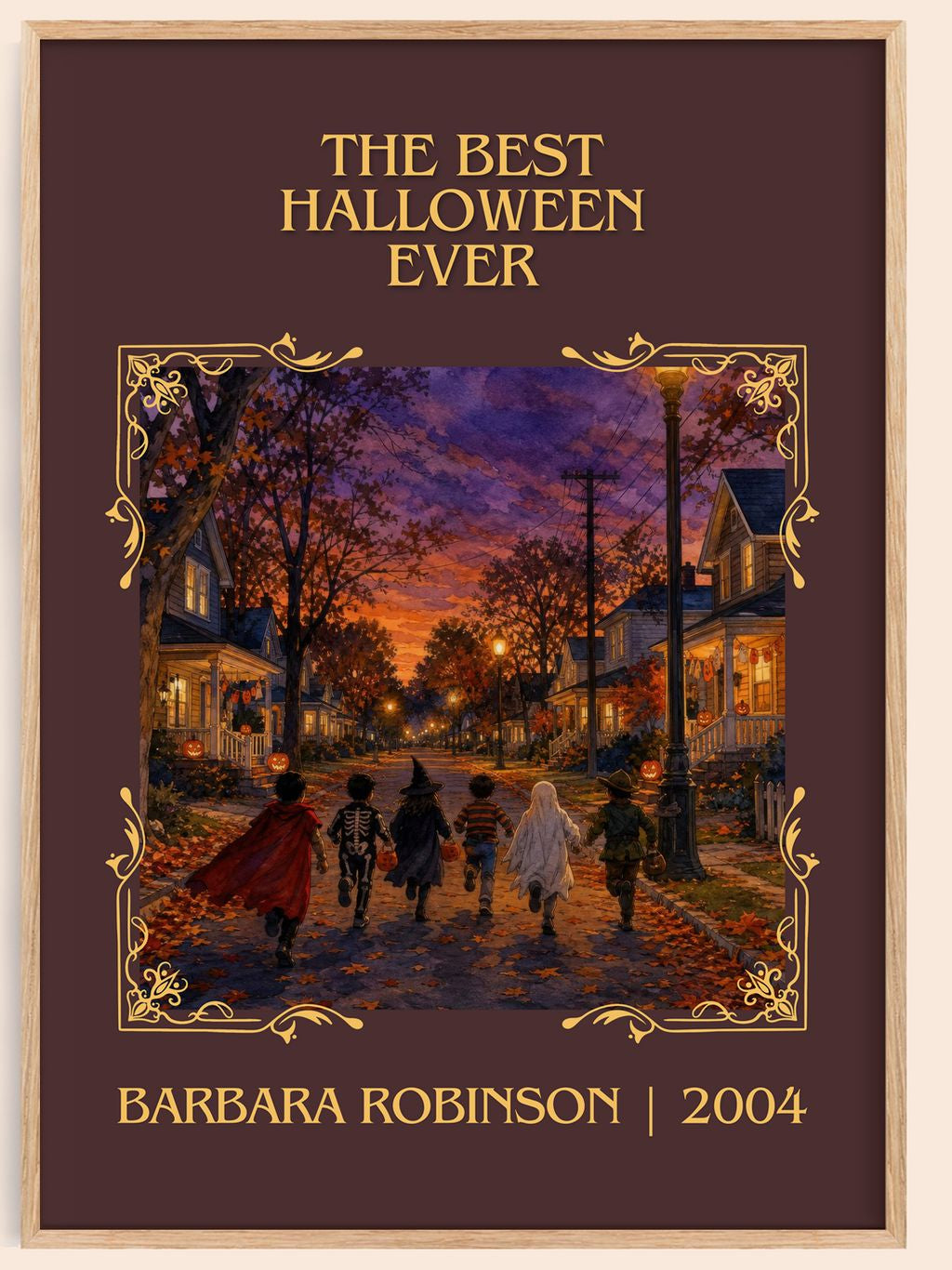 The Best Halloween Ever Classic Book Art Print by Barbara Robinson – book poster