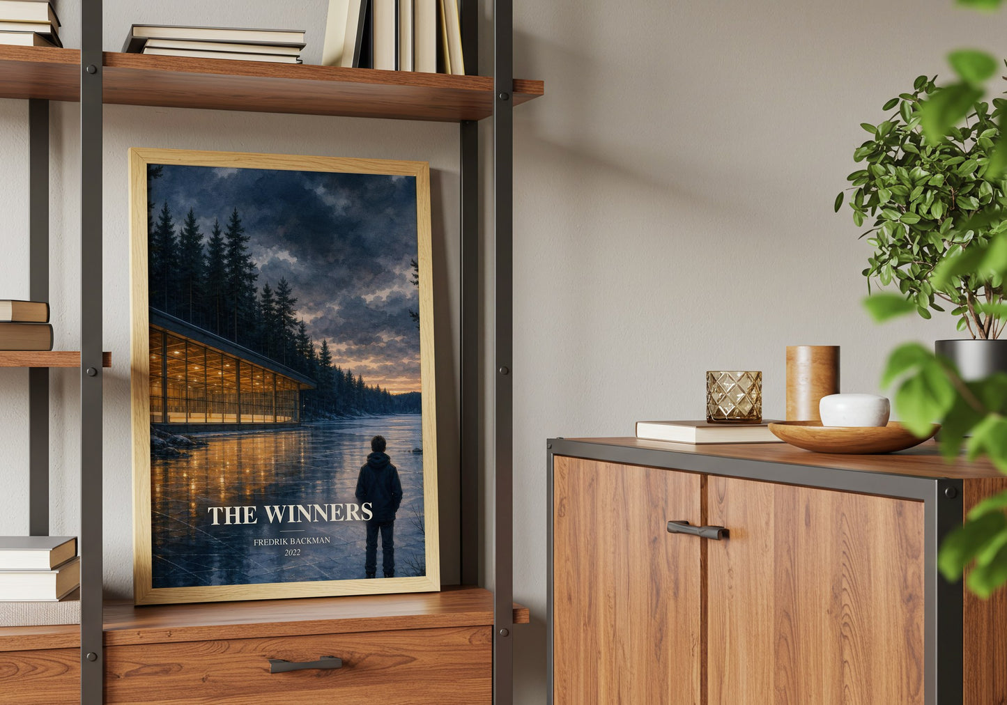 The Winners book watercolour illustration paper finish options – matte satin gloss
