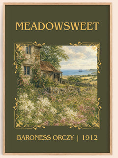 Meadowsweet Classic Book Art Print by Baroness Orczy – book poster